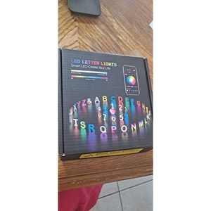 LED Letter Lights "A" New In Box 6"